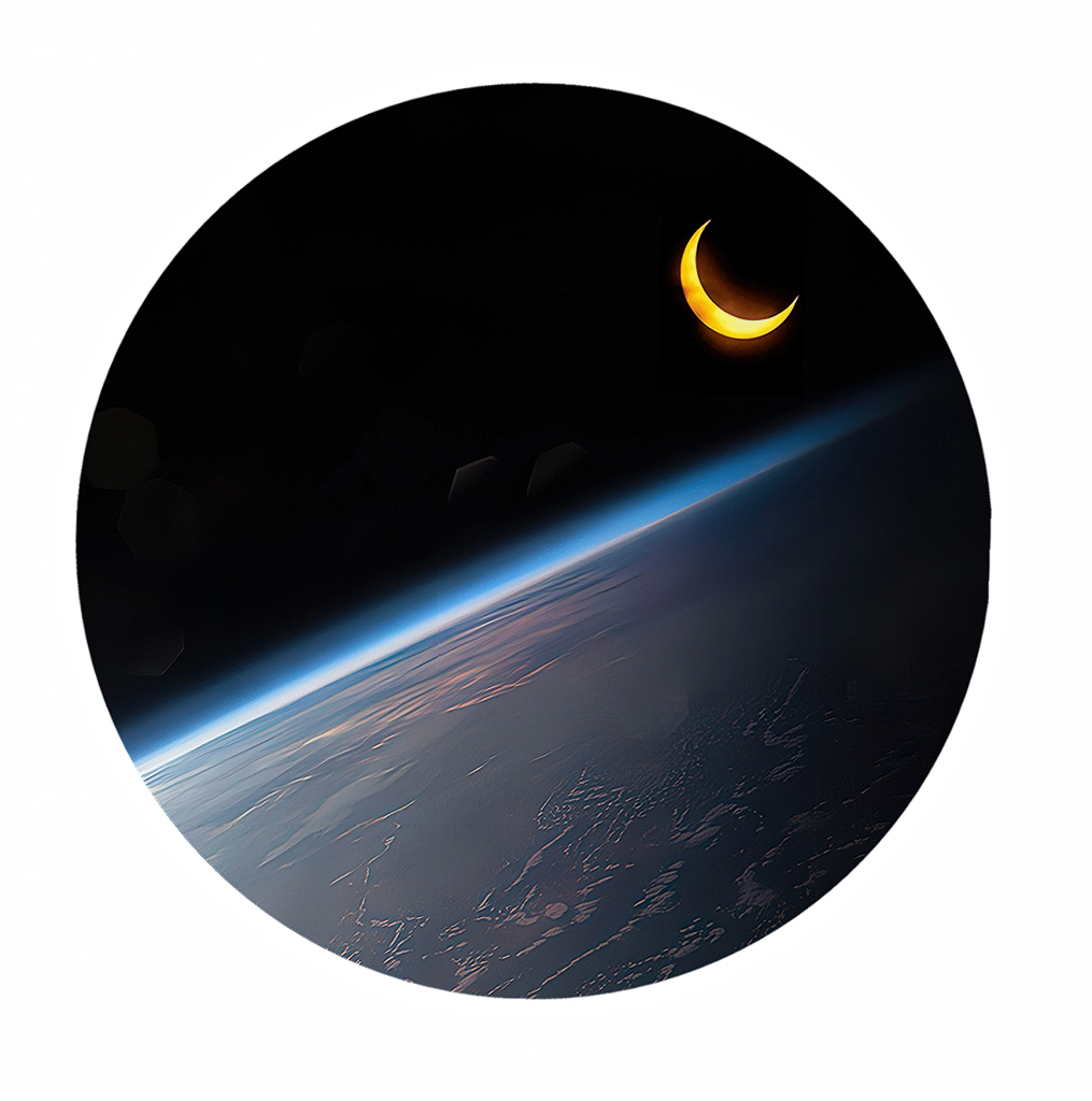 Earth From Space Sticker | 3.1