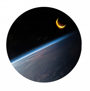 This is an Earth from space sticker pictured.